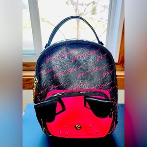 ✨ LIKE NEW ✨Betsey Johnson Kitsch ‘Puppy Ears’ Bag/Backpack - $30